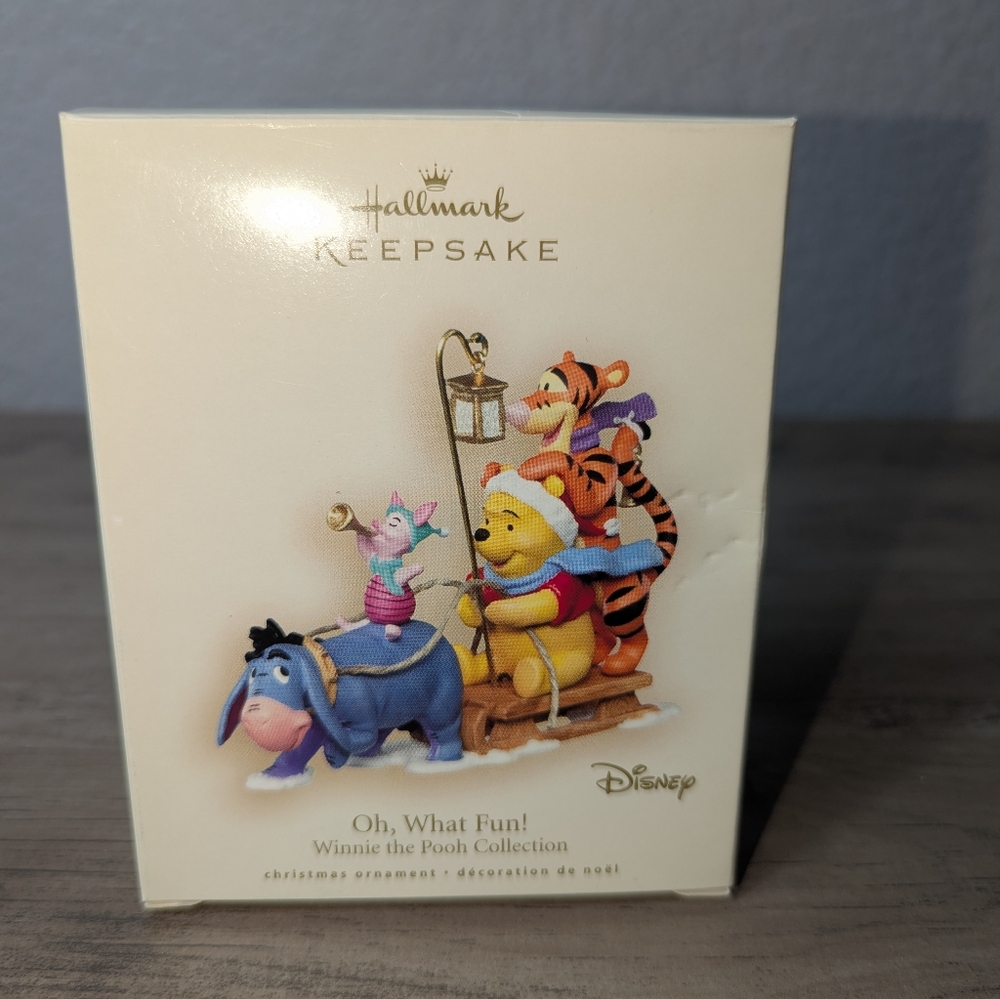 Hallmark Keepsake Oh, What Fun! Ornament  Winnie the Pooh Disney